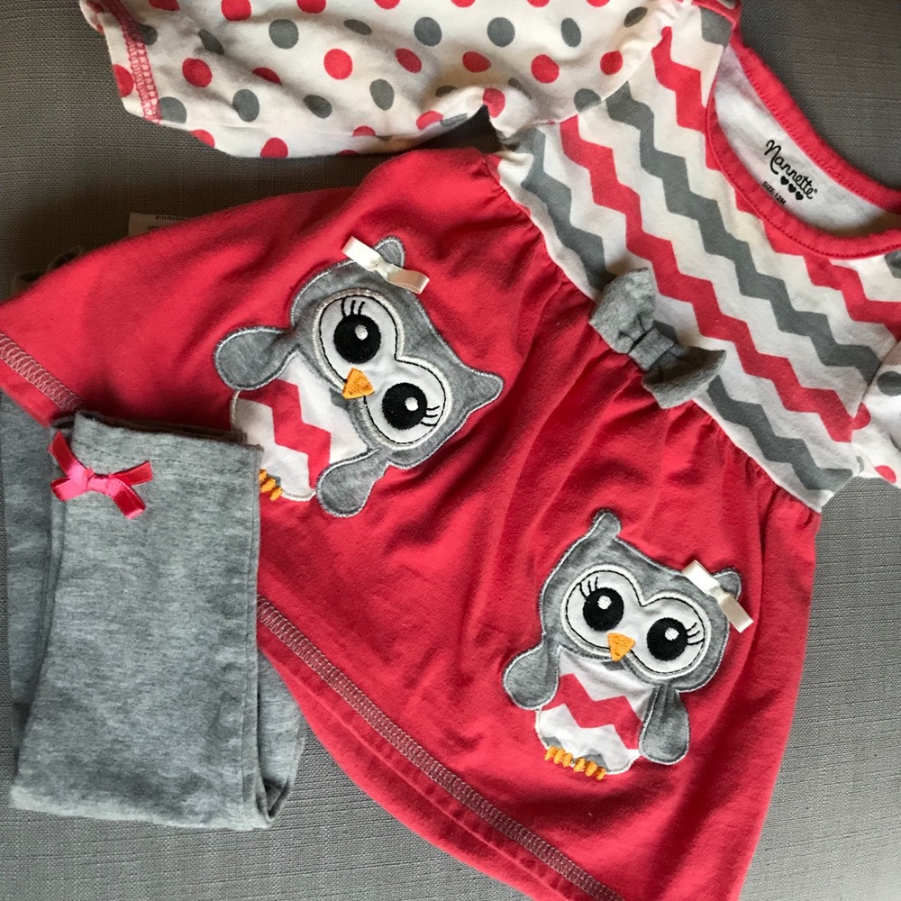 Nannette dress and leggings